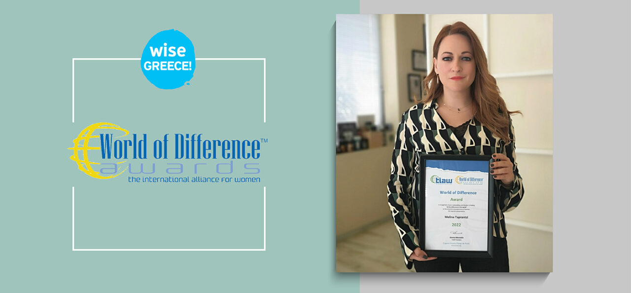 Wise Greece won the World of Difference Award 2022!