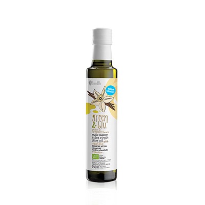 Green n Blu Flavoring in organic extra virgin olive oil with vanilla