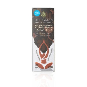 Holigreen handmade protein bar double chocolate
