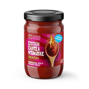 To Filema tis Lelas Homemade Tomato Sauce – Spicy