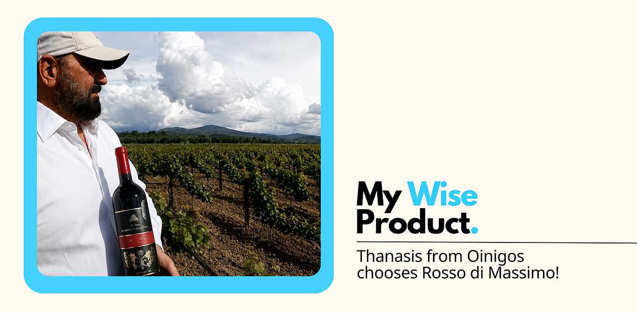 Thanasis from Oinigos chooses Rosso di Massimo!