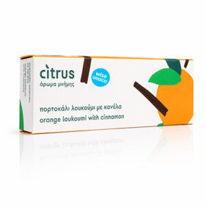 Orange Turkish Delight with Cinnamon